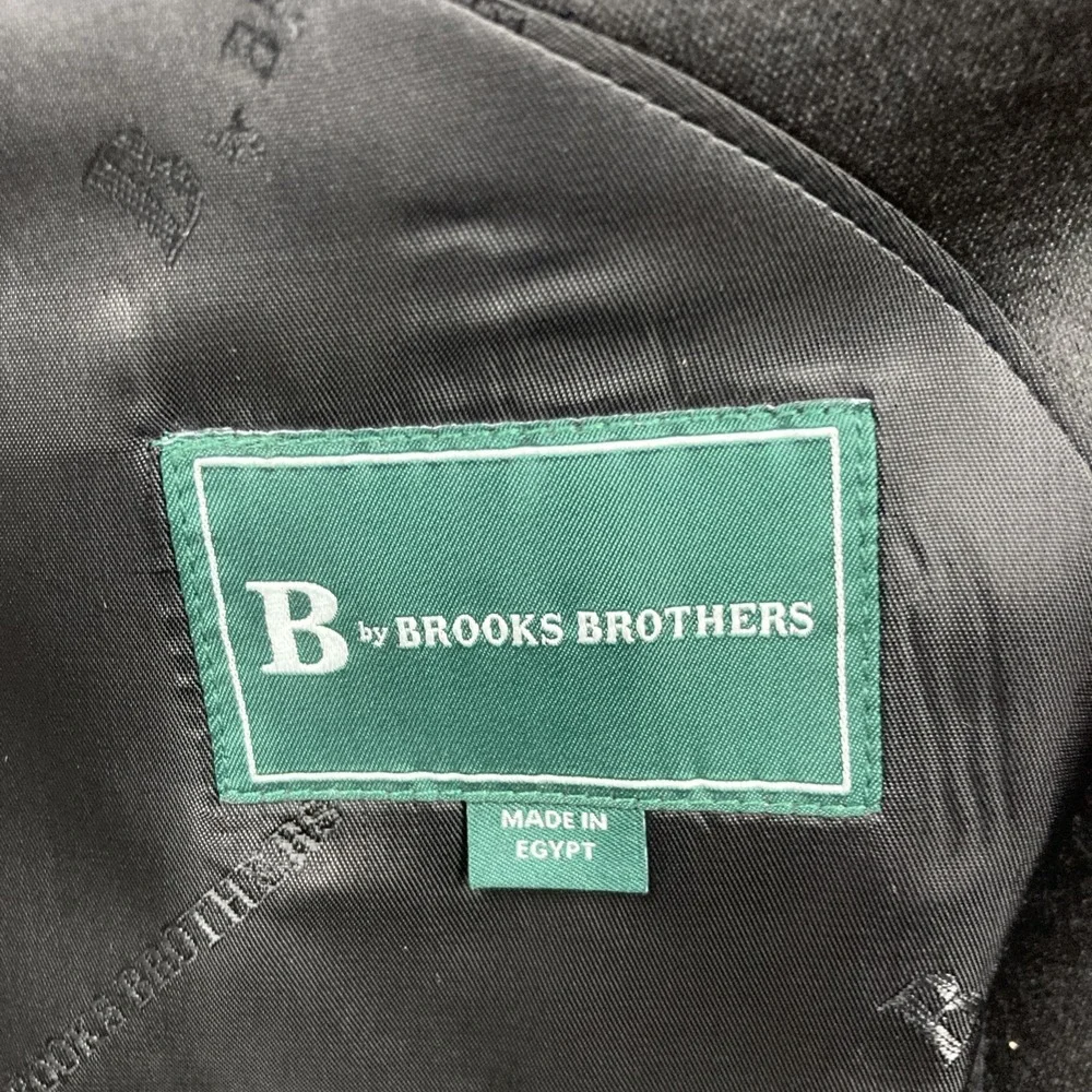 B By Brooks Brothers Men's Classic Fit Wool 2-pc Tuxedo Jacket 42S Pants 32W 30L